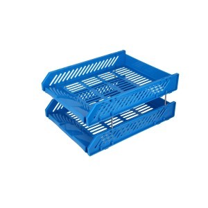 Omega Office Tray Set Elegant 2 Tier