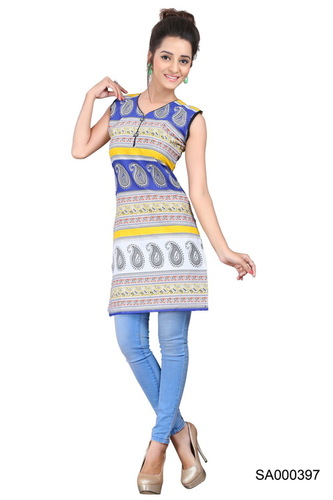 Printed Cotton Kurti