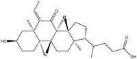 (3alpha,5beta,6E)-6-Ethylidene-3-hydroxy-7-oxochol