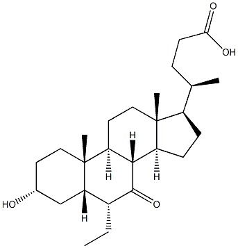 (3alpha,5beta)-6-ethylidene-3-hydroxy-7-oxocholan-