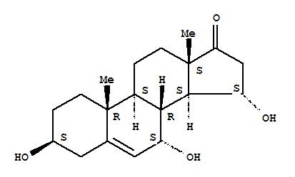 (3beta,7alpha,15alpha)-3,7,15-Trihydroxy-androst-5