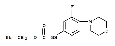 (3-Fluoro-4-morpholin-4-ylphenyl)carbamic acid ben