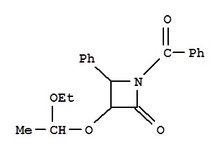 (3R,4S)-1-Benzoyl-3-(1-ethoxyethoxy)-4-phenyl-2-az