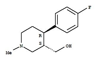 (3s,4r)-4-(4-fluorophenyl)-3-hydroxymethyl-1-methy