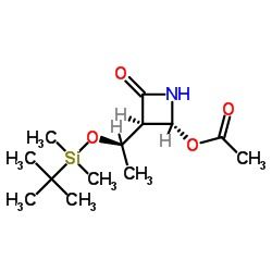 (3s,4r)-4-acetoxy-3-[(r)-1-(tert-butyldimethylsily