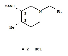 (3S,4S)-N,4-Dimethyl-1-(phenylmethyl)-3-piperidina
