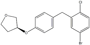 (3S)-3-[4-[(5-Bromo-2-chlorophenyl)methyl]phenoxy]