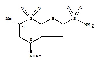 (4S)-4-Acetamide-5,6-Dihydro-6-Methyl-2-Sulfonamid