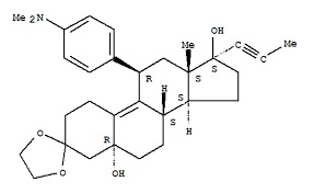 (5a,11b,17b)-11-[4-(Dimethylamino)phenyl]-5,17-dih