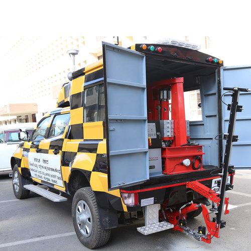 Pavetesting Vehicle Mounted Falling Weight Deflect