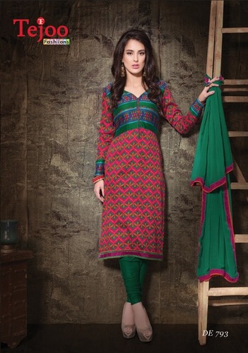 Marvellous Unstitched Printed Cotton Suits-04