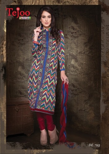 Marvellous Unstitched Printed Cotton Suits-06