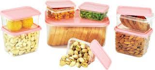 USA Food Courier - Plastic, Variable Size, Pink | Airtight, Leakproof, Stackable for Food Storage and Transport, Ideal for Meal Prepping & Leftovers