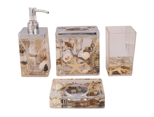 Polo lifetime Bath Set Square 4 Pcs (A-8925)/1