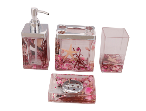 Polo lifetime Bath Set Square 4 Pcs (A-8925)/2