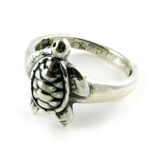 Lucky Tortoise !! 925 Sterling Silver Ring