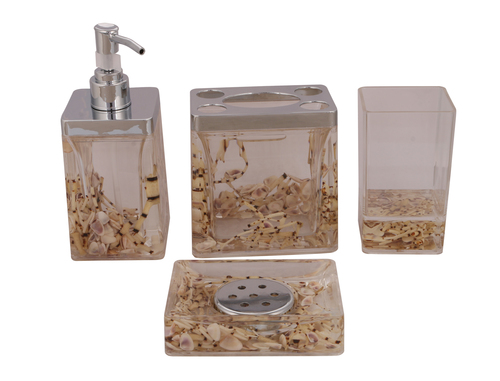 Polo lifetime Bath Set Square 4 Pcs (A-8925)/4