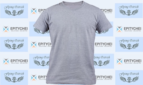 Round Neck - Grey Melange
