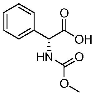 (alphaR)-alpha-[(Methoxycarbonyl)amino]benzeneacet