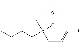 (E)-triMethyl((1-iodo-4-Methyloct-1-en-4-yl)oxy)si