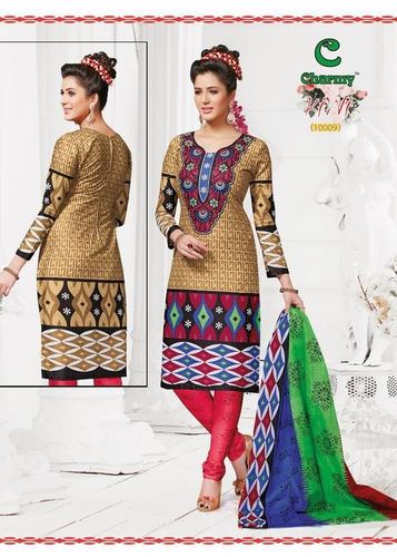 Cotton Salwar Suits Materials Jetpur