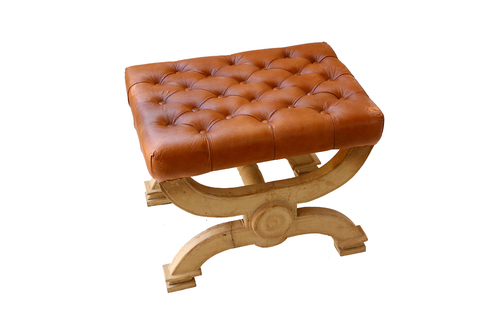 Leather Stool