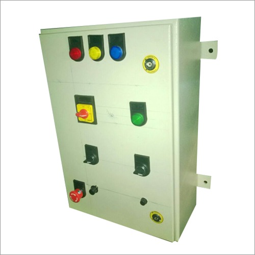 Control Panel - Mild Steel, 1.6mm Thickness, White Powder Coated Finish | IP67 Protection Level, One Year Warranty