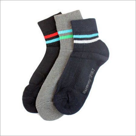 Multi Color Half Terry Socks