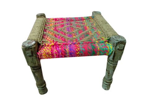Handmade Rope Stool 
