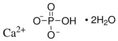 Calcium hydrogenphosphate dihydrate