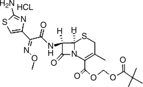 Cefetamet pivoxil hydrochloride