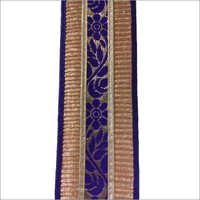 Purple Handmade Border Lace