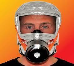 Silver Fire Escape Mask