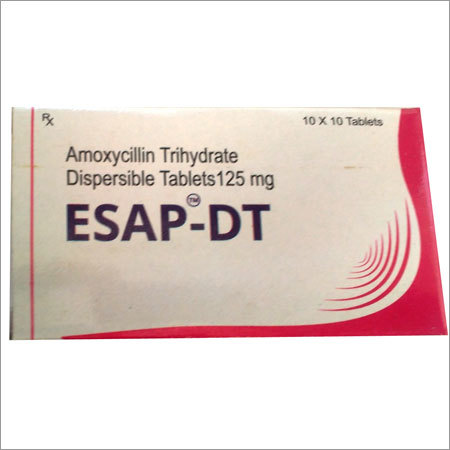 Amoxycillin Trihydrate Dispersible Tablets 125mg
