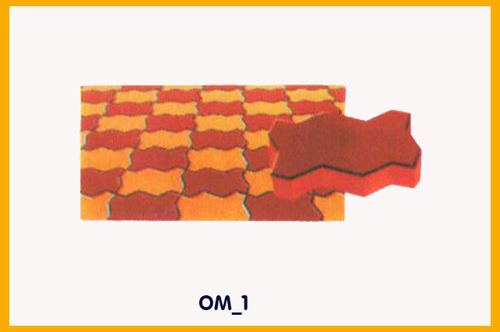 Paver Block Moulds - Plastic Material, 300x300 mm | Designed for Block Making with Weight Range of 100-1000 Grams