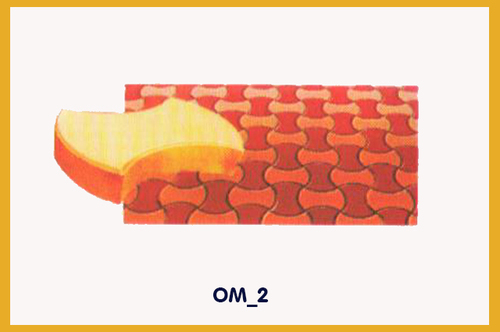 Paver Block Moulds - Plastic Material, Rectangle Design, 100-1000 Grams Weight | Ideal for Efficient Block Making Production