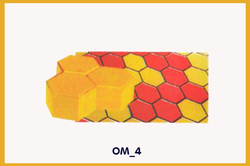 Paver Block Moulds - Weight Range 100-1000g | Hexagonal Shaping Mode Ideal for Efficient Block Making Versatile Design