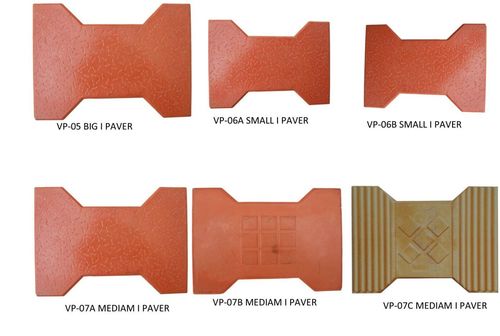 Pavers Rubber Moulds - Rubber Material 300x300 mm Size | Ideal for Block Making Lightweight at 100-1000 Grams