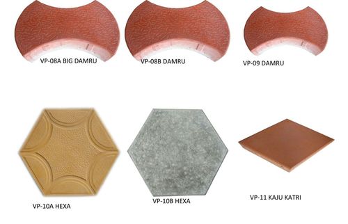 Rubber Moulds - Rubber Material, Square & Hexagonal Shapes | Weight Range 100-1000 Grams for Efficient Block Making