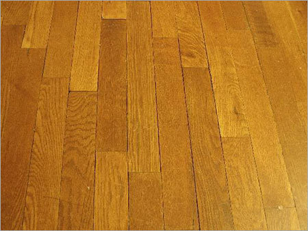 Lightning Volt Wood Floor