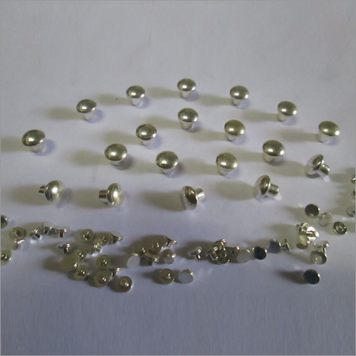 Silver Plated Rivets