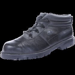 Workmate Jodhpuri Bata Safety Shoes - Steel Toe Cap 200 J, Heat Resistant Up to 300 C, Oil Resistant, Black, AntiSlip Rubber Nitrile Outsole, Sizes 5-11
