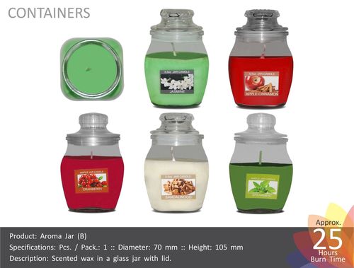 Glass Jar Scented Candles