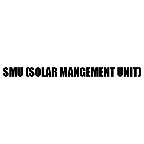 SMU (Solar Mangement Unit)