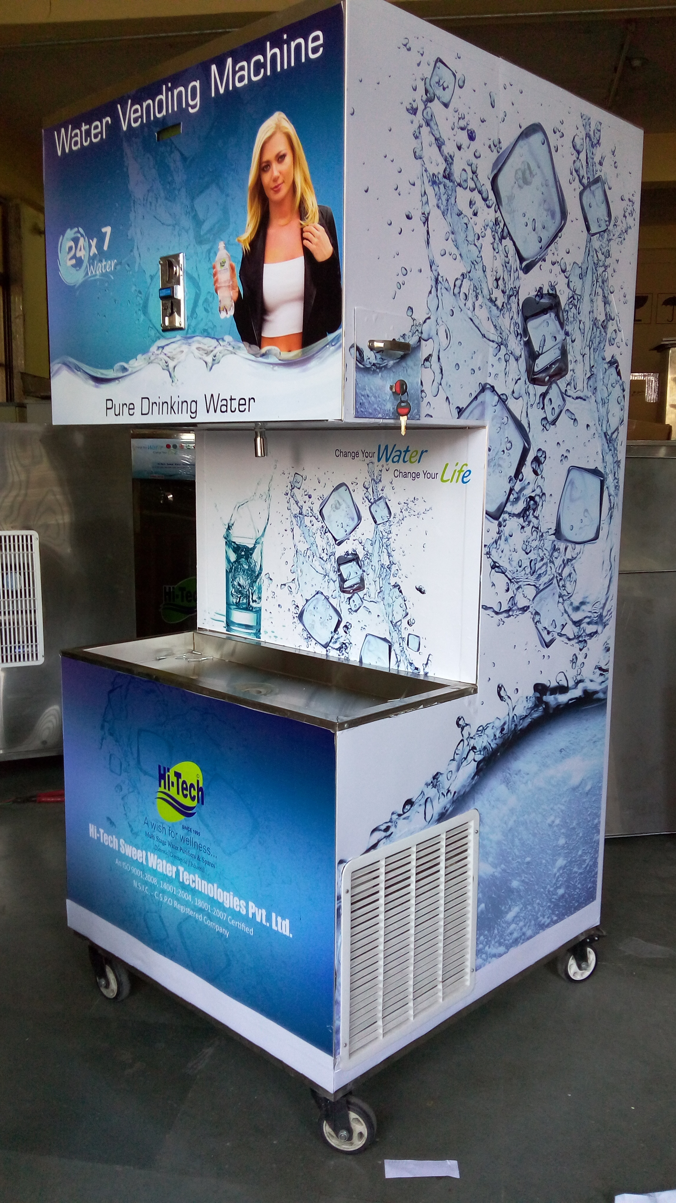 Pure Fresh water vending machine