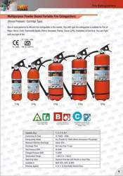 Fire Extinguisher - Steel, 1-6 kg, Red | Compact Size, Easy Operation, Highly Effective