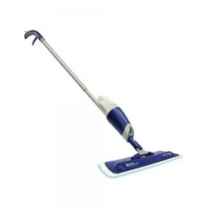 Euroclean Iglide - Plastic & Metal, 130cm Handle, Blue | Easy Cleaning, Quick Drying, Lightweight Microfiber Mop