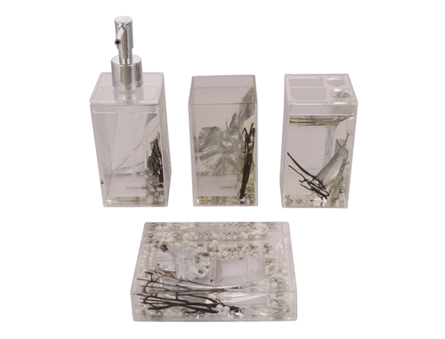 Polo lifetime Bath Set Royal 4 Pcs (A-9389)/2