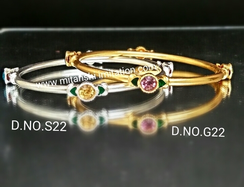 Gold Silver Bangles