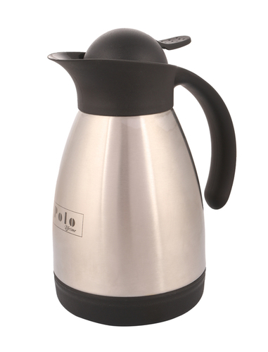 Polo Lifetime Tea Pot 600 ML - Stainless Steel, 600 ML, Silver | Insulated, Durable, Plastic Handle and Lid
